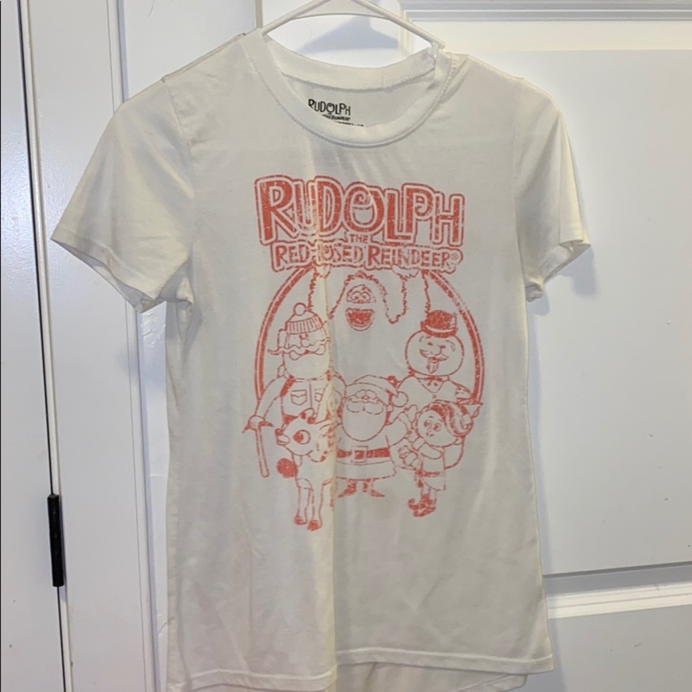 Rudolph White PJ Tee